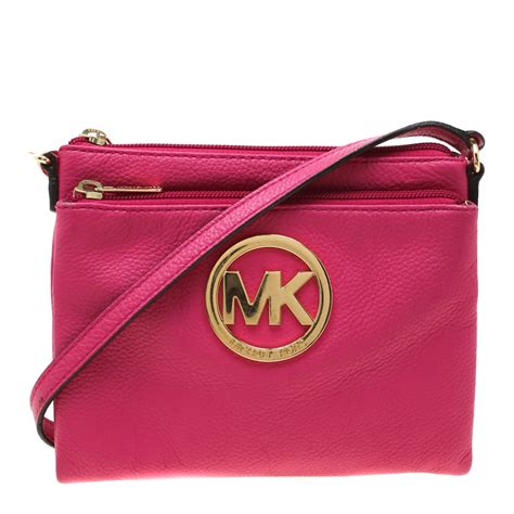 michael kors totes adele pink